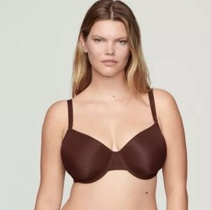 CUUP Espresso Denim Bra 38E